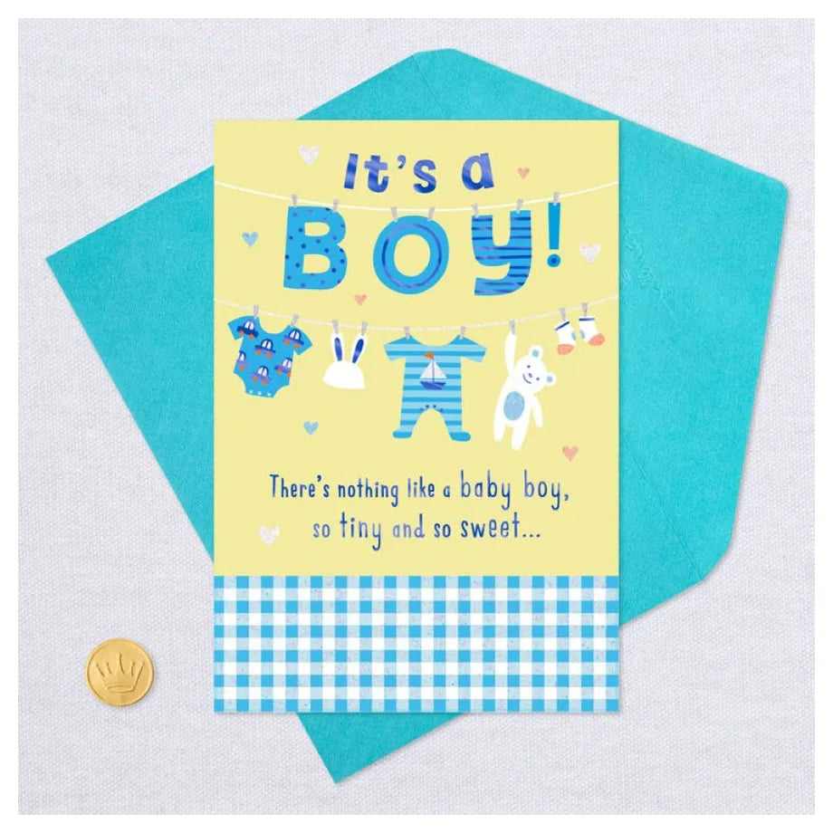 Hallmark Congratulations! New Parents on the Arrival of Their Son!