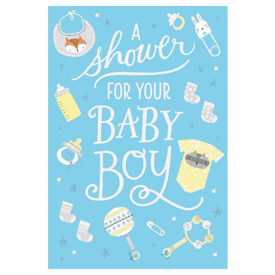 Hallmark Baby Shower A Shower for Your Baby Boy