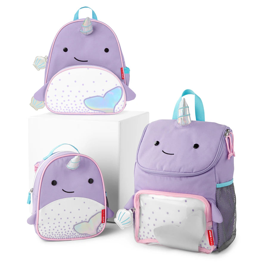 حقيبة ظهر كبيرة من Skip Hop Zoo Narwhal حقيبة ظهر كبيرة من Skip Hop Zoo Narwhal