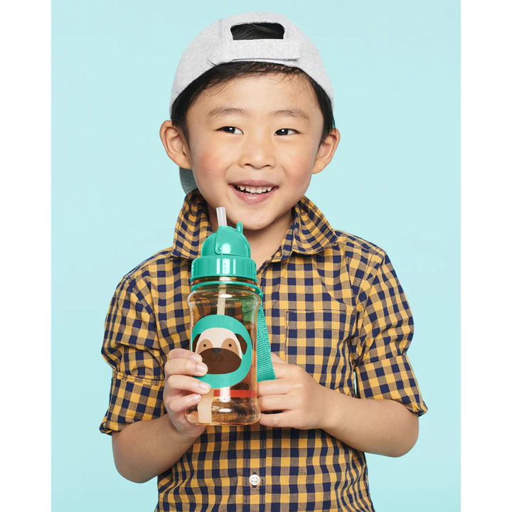 Skip Hop Zoo Straw Bottle Pug