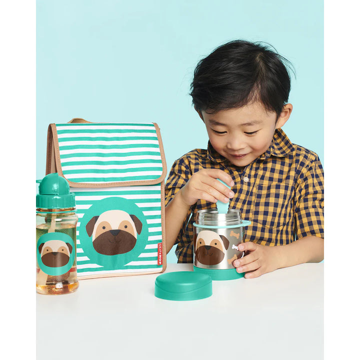 Skip Hop Zoo Straw Bottle Pug