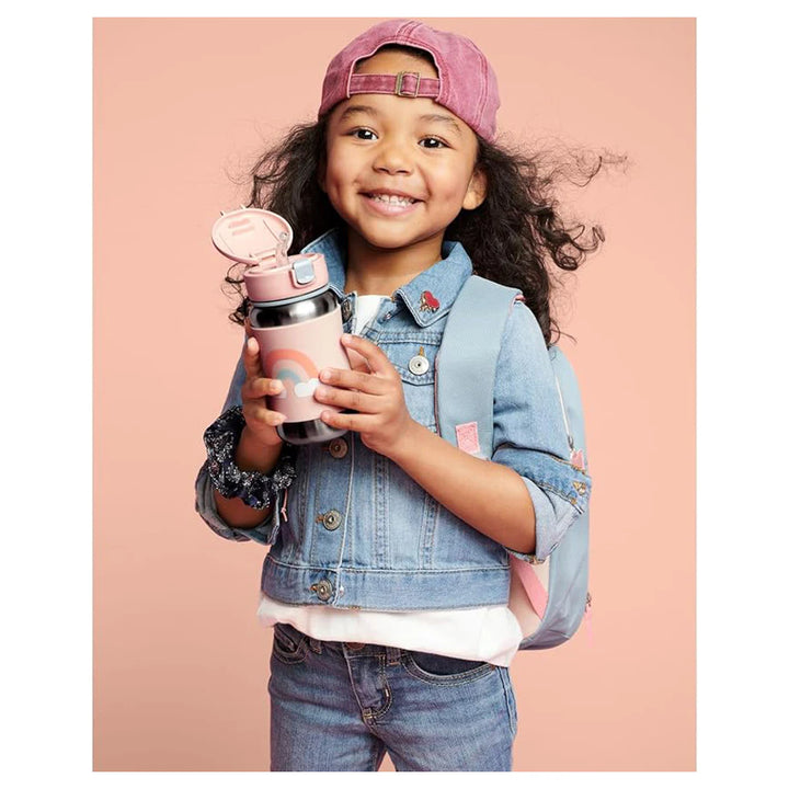 Skip Hop Spark Style Ss Straw Bottle Sky