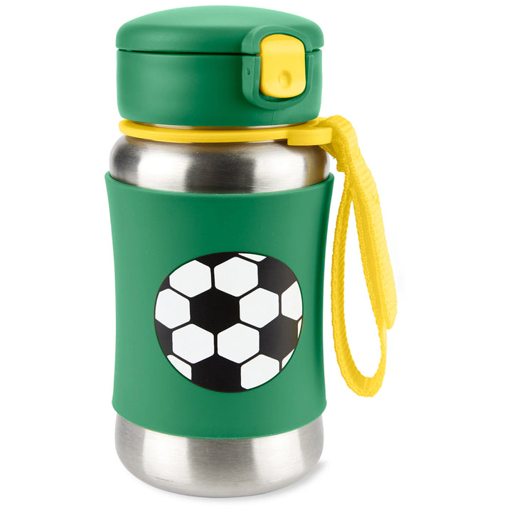 Skip Hop Spark Style SS Straw Bottle Football