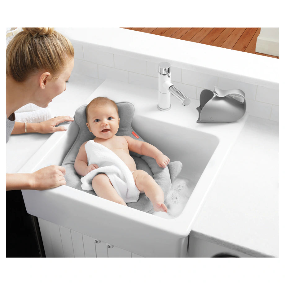 Skiphop Moby Soft Spot Sink Bather (Grey)