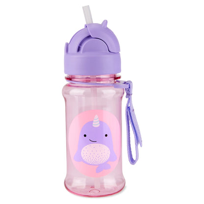 Skip Hop Zoo Tritan Straw Bottle (Narwhal)