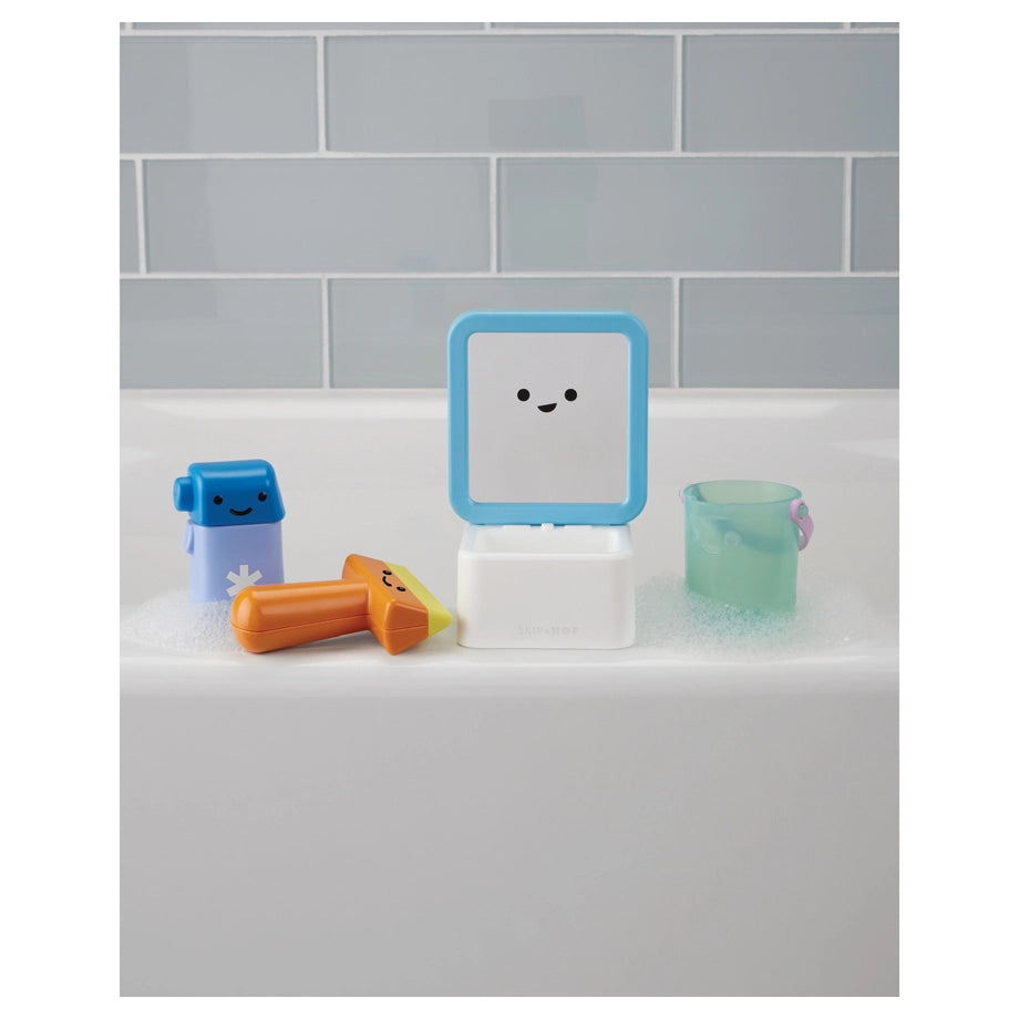 Skip Hop Squeaky Clean Mirror & Shine Bath Toy