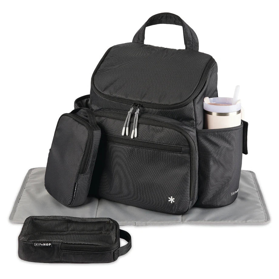 Skip Hop Next Forma Diaper Backpack (Black)