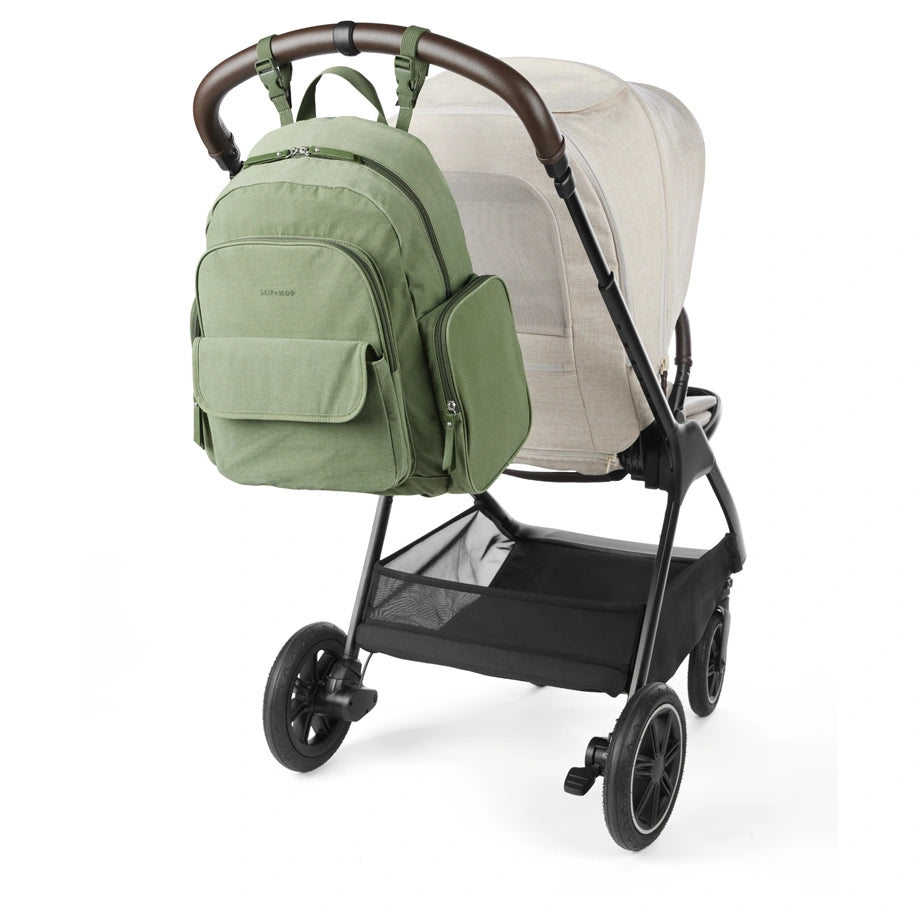 Skip Hop Luna Diaper Backpack (Sage)