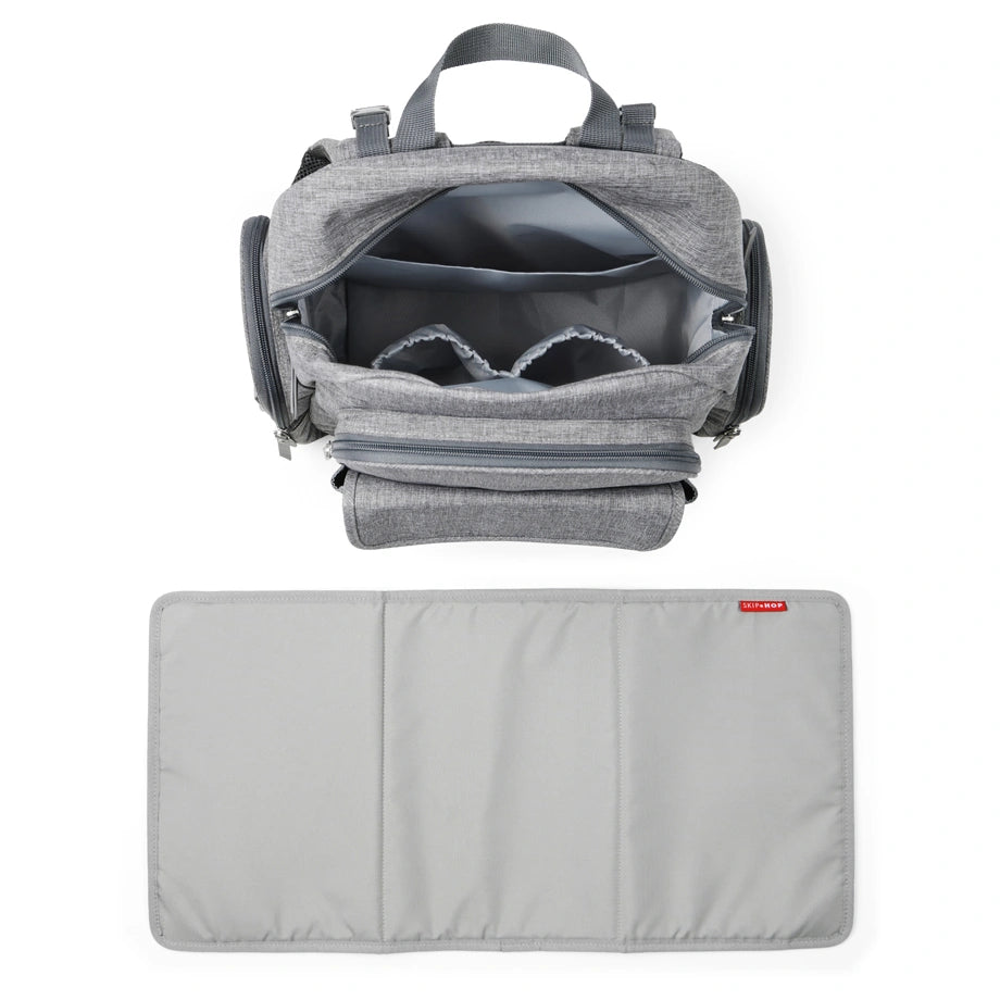 Skip Hop Luna Diaper Backpack (Grey)