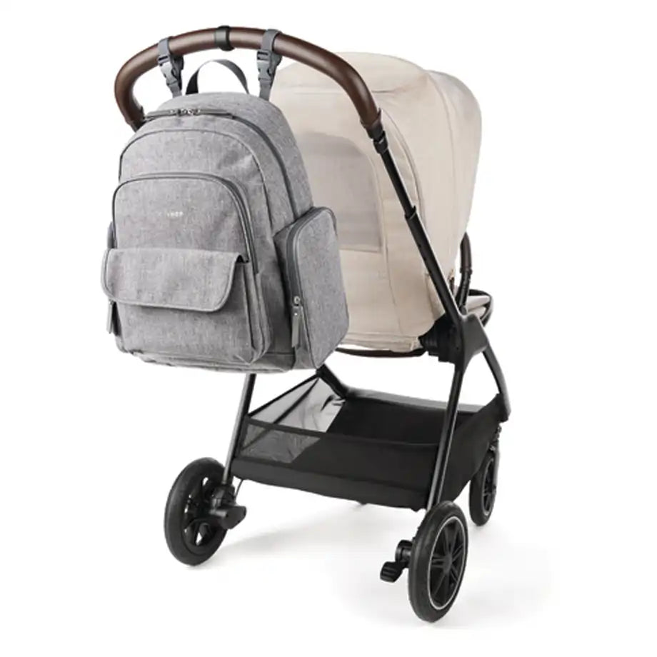 Skip Hop Luna Diaper Backpack (Grey)