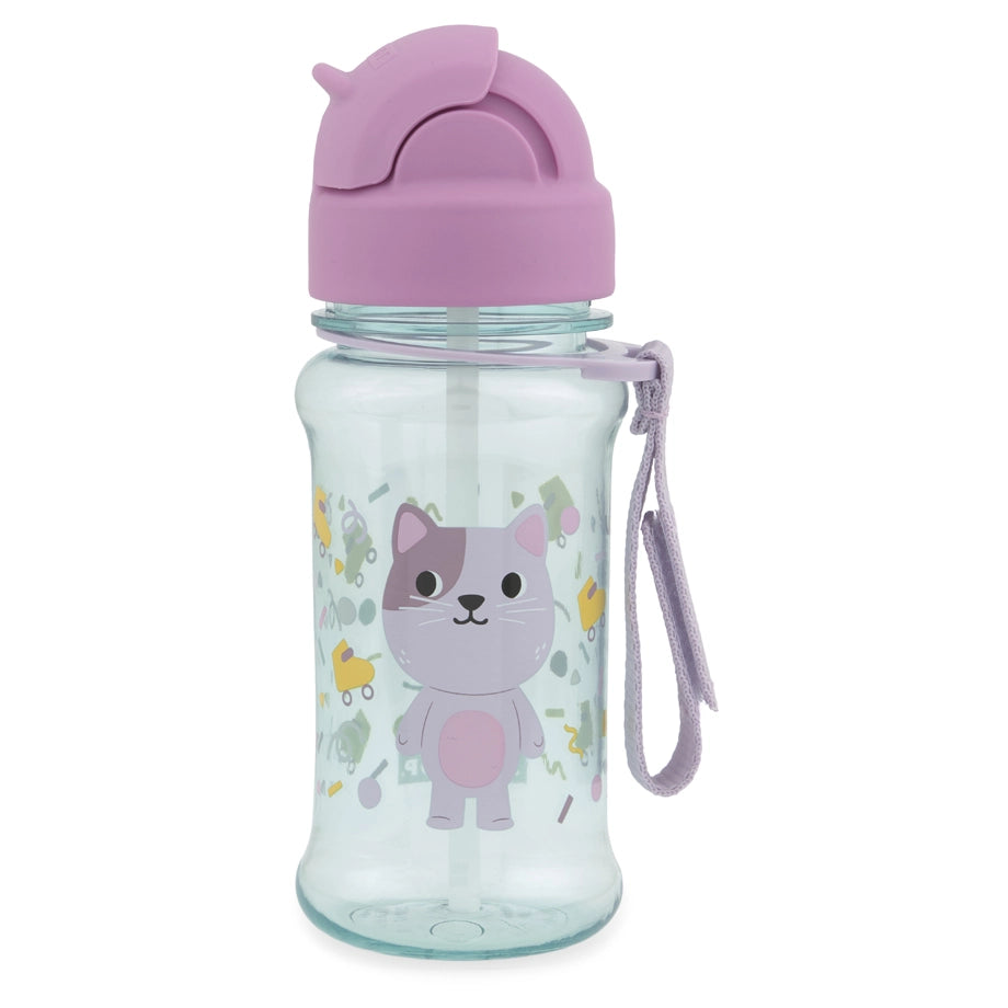 Skip Hop Besties Squad Straw Bottle (Cat)