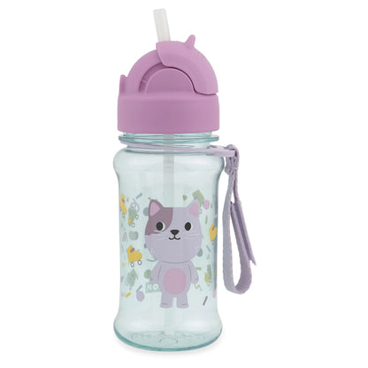 Skip Hop Besties Squad Straw Bottle (Cat)