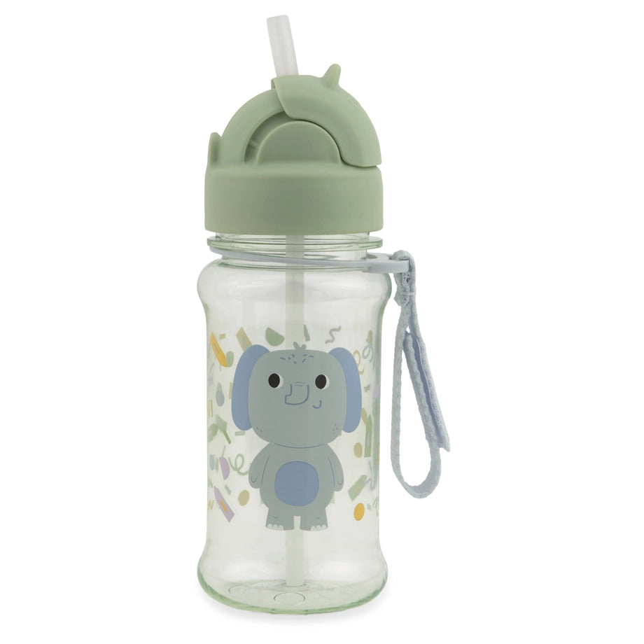 Skip Hop Besties Squad Straw Bottle (Elephant)
