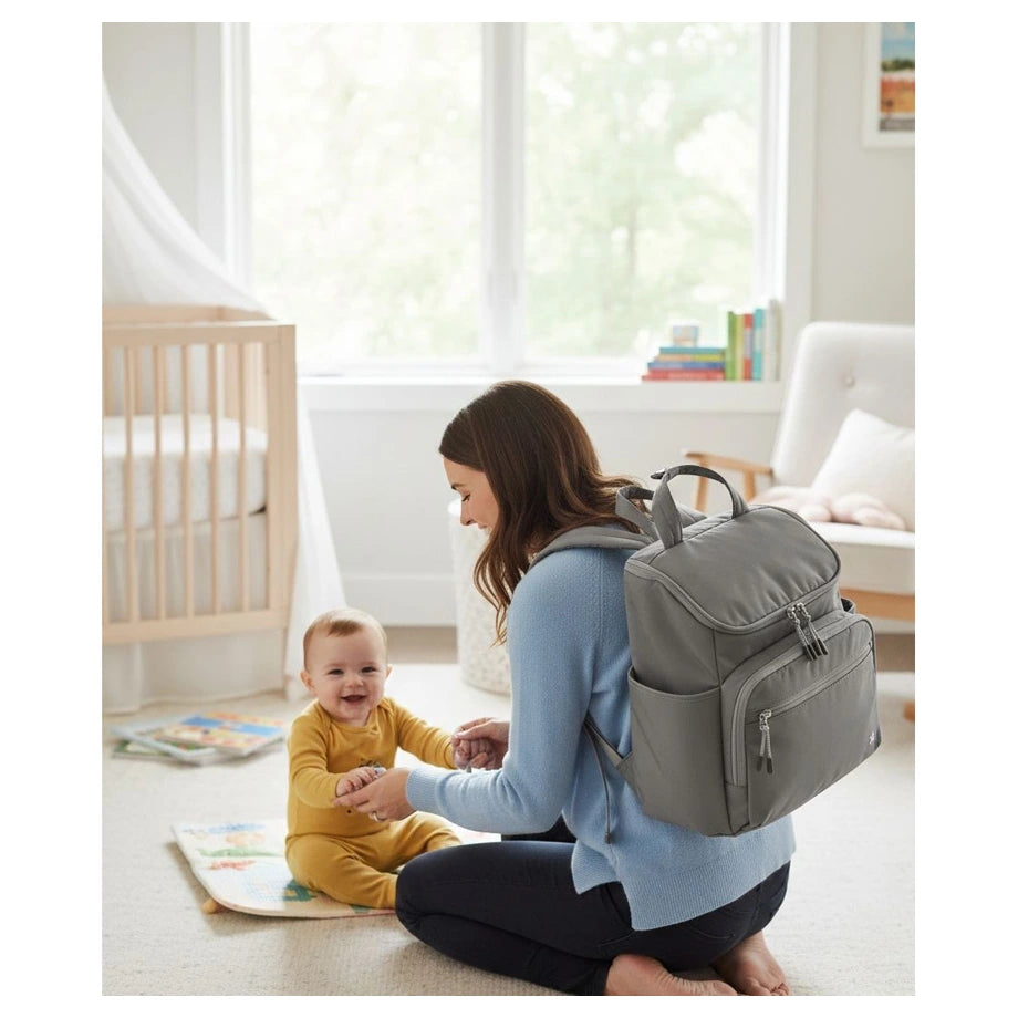 Skip Hop Next Forma Diaper Backpack (Grey)