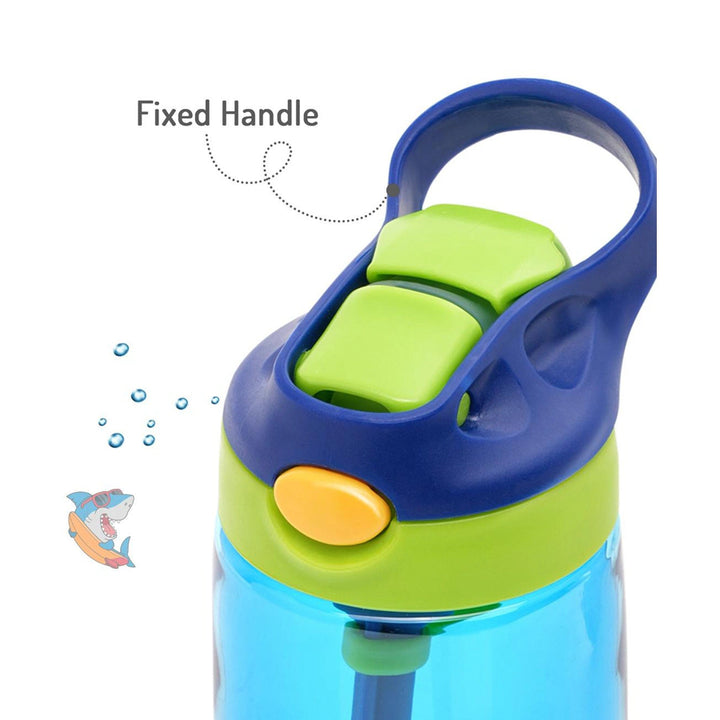 Bonfino Shark Tritan Water Bottle 480ml (Blue)