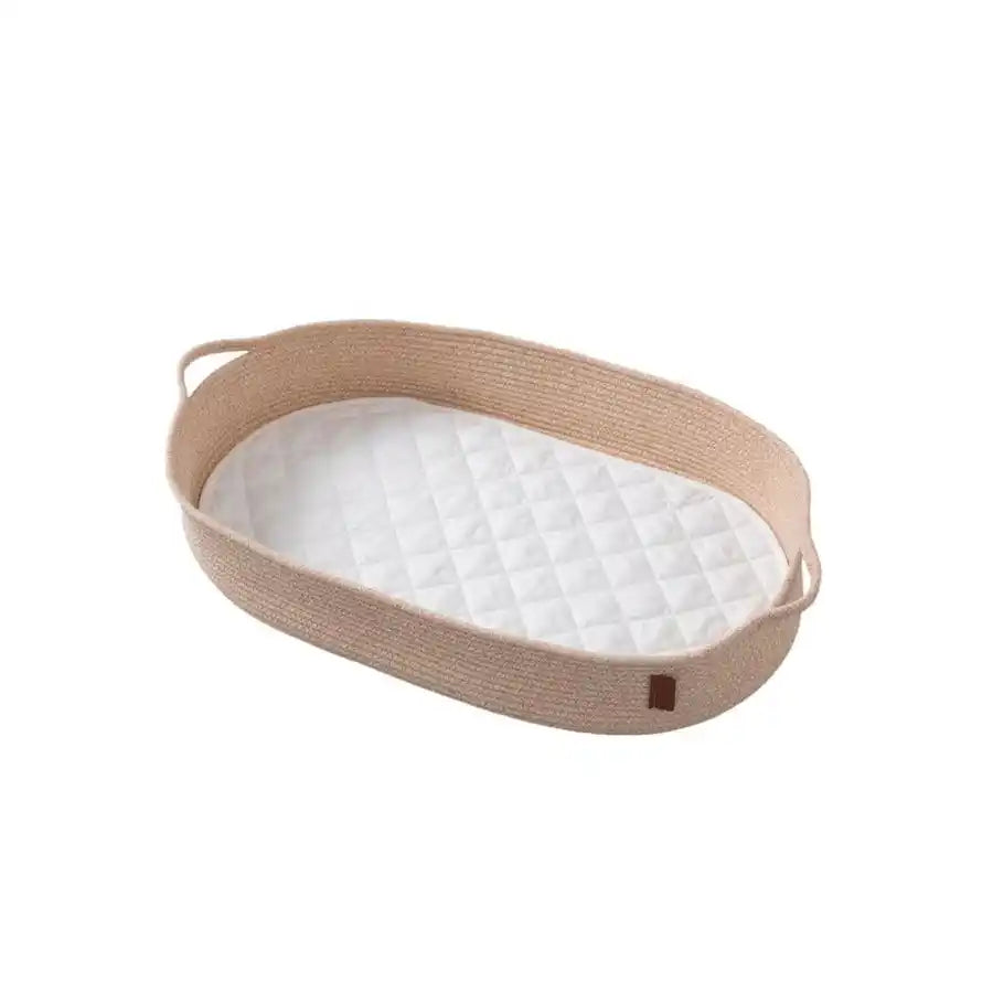 Clevamama Changing Basket With Quilted Waterproof Mat
