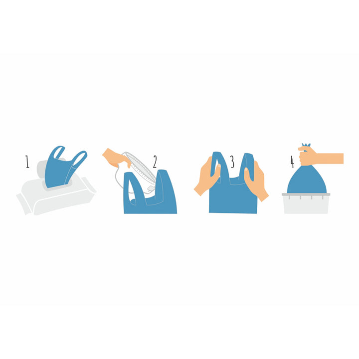 Akuku Scented Disposable Nappy Bags (100 Pcs)