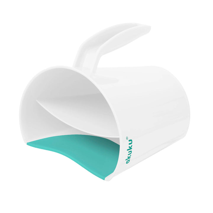 Akuku Shampoo Rinse Cup White/Turquoise