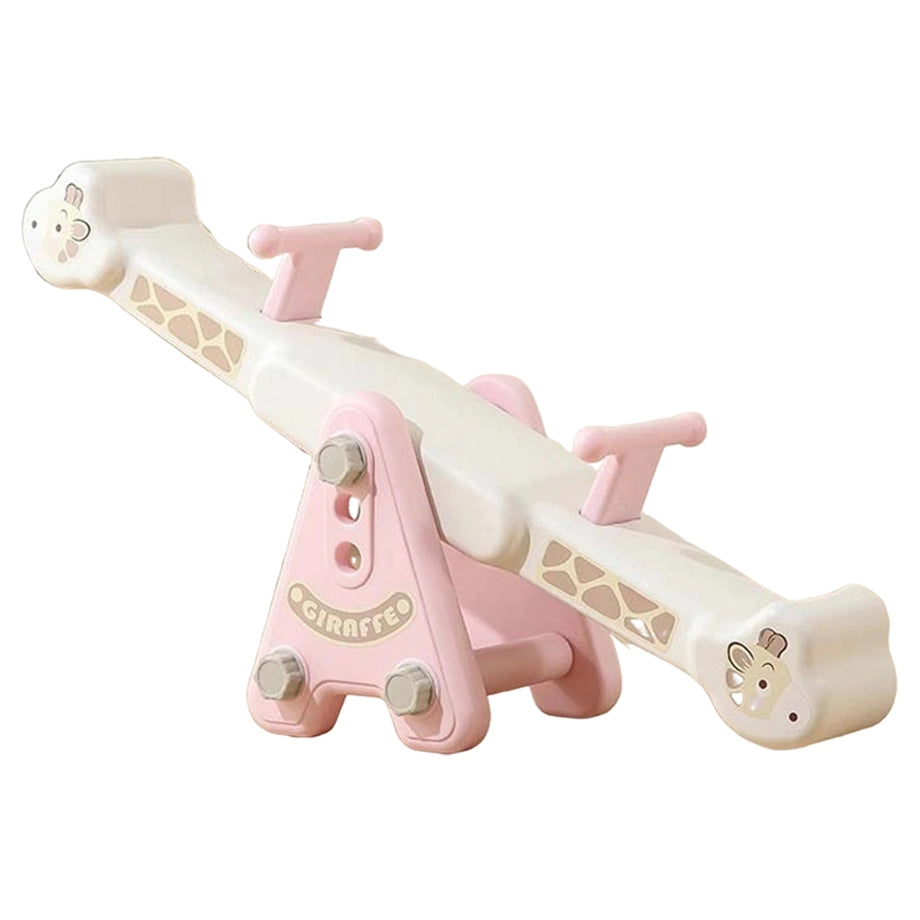 Infinity Kids Giraffe Seesaw (Pink)