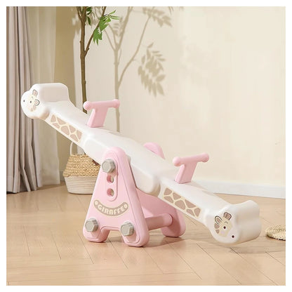 Infinity Kids Giraffe Seesaw (Pink)
