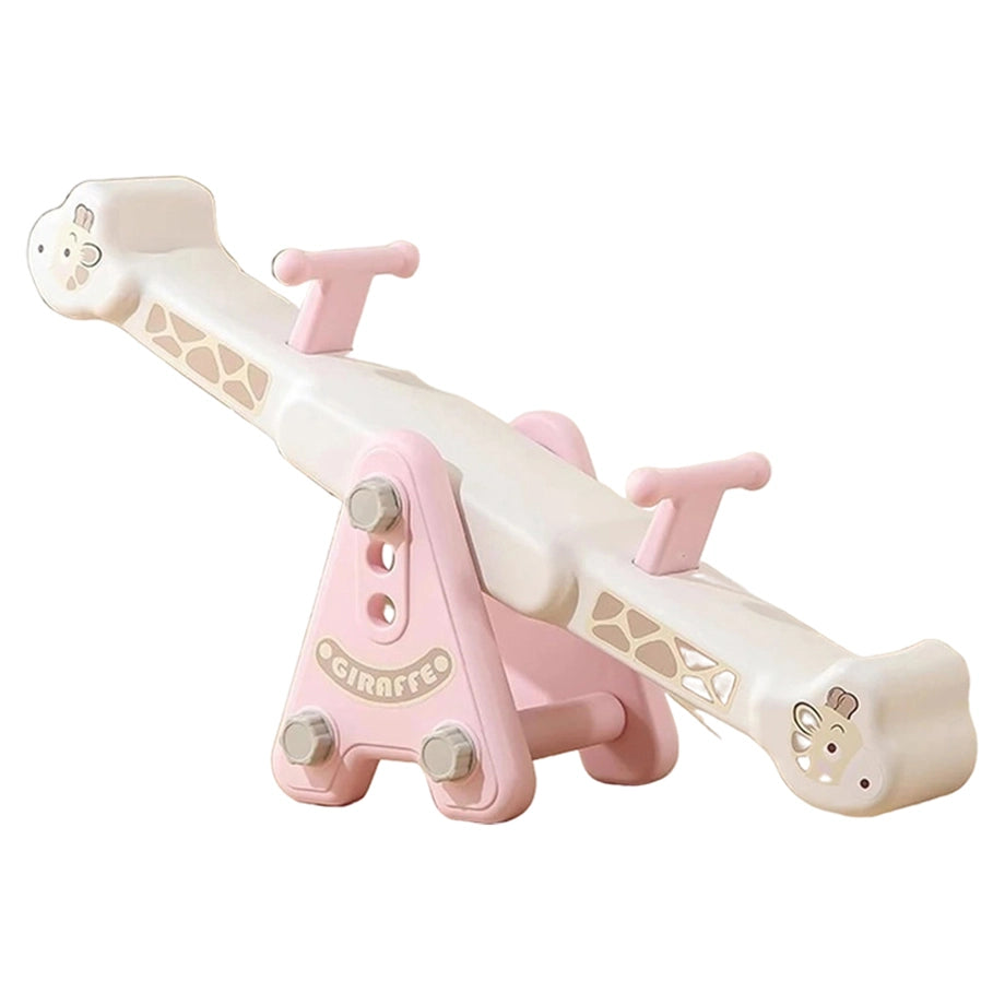 Infinity Kids Giraffe Seesaw (Pink)