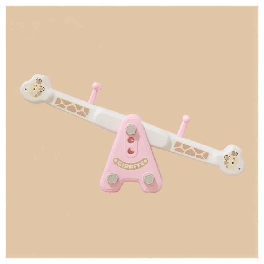 Infinity Kids Giraffe Seesaw (Pink)