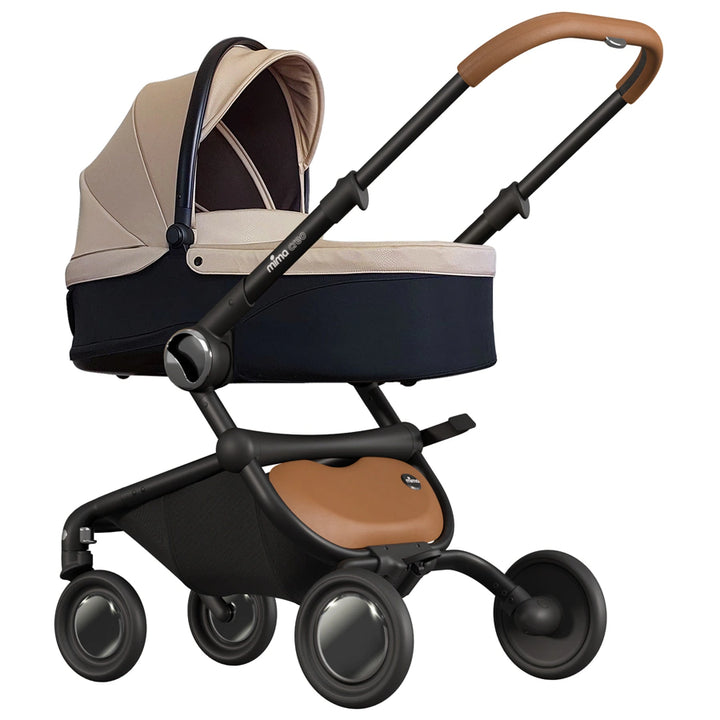 Mima Creo Carrycot (Black And Beige)