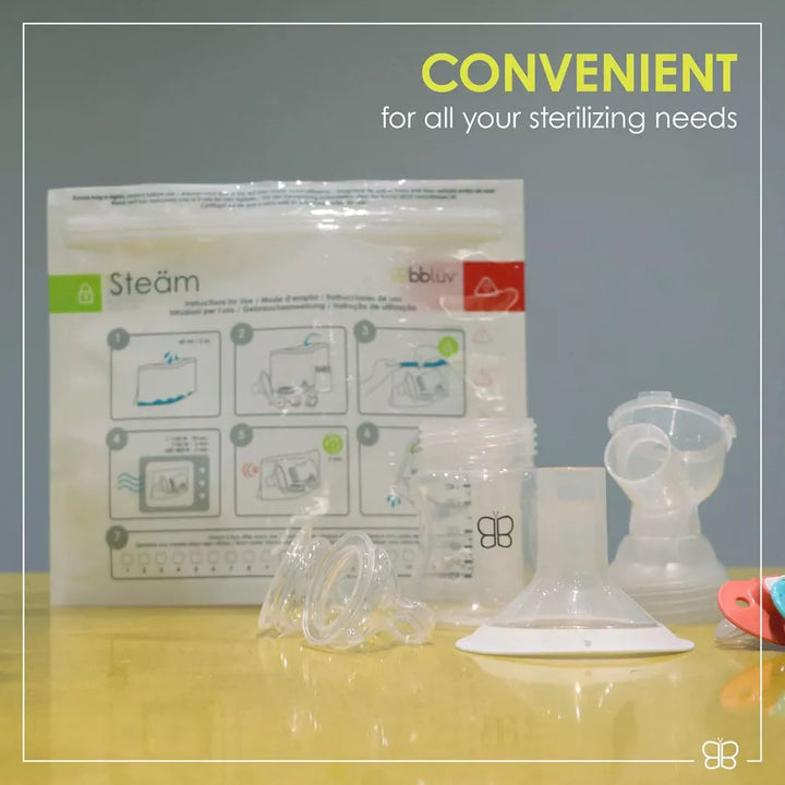 Bbluv Steam Microwave Quick-Steam Sterilizer Bags