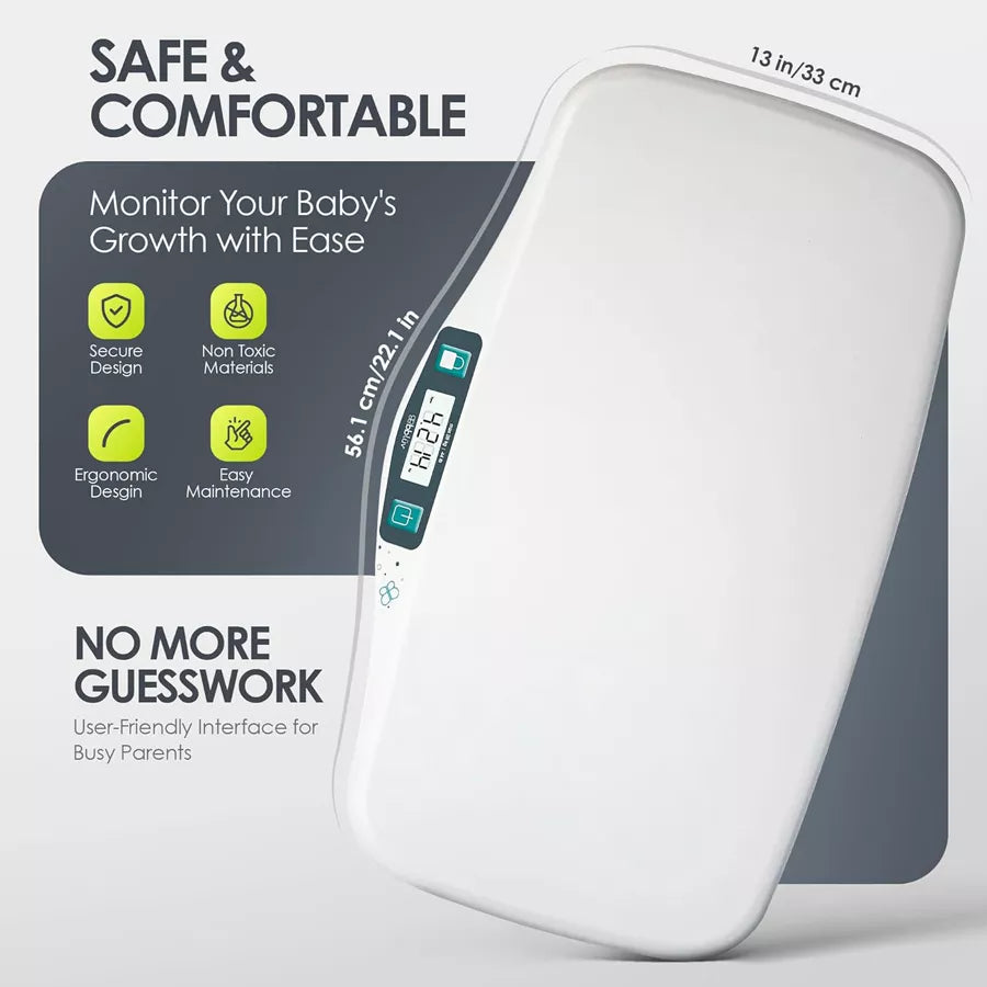 Bbluv Kilo Digital Baby Scale (White)