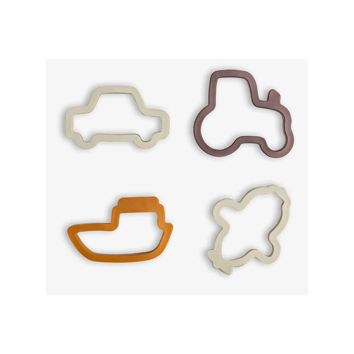 Citron Sandwich Cutters Set of 4 Vehicles