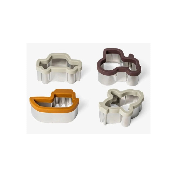 Citron Sandwich Cutters Set of 4 Vehicles