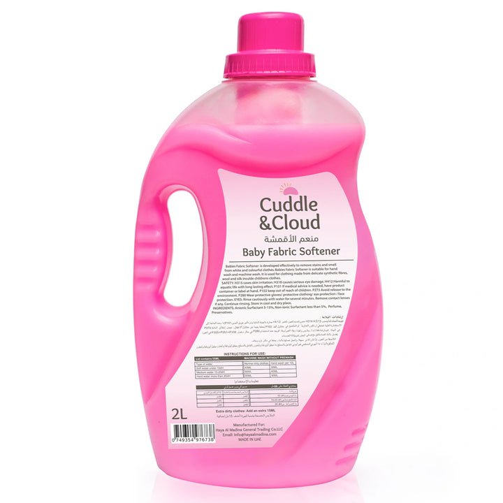 Cuddle & Cloud Baby Fabric Softener 2000ml