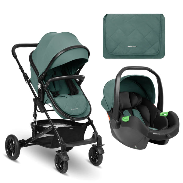 Kikkaboo Stroller 3in1 transf. seat Amaia (Mint) 2024