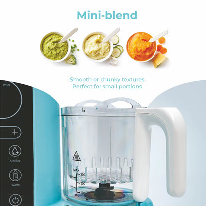 Nurtur Electric Blender 7 in 1 Capacity 300ml (Blue)