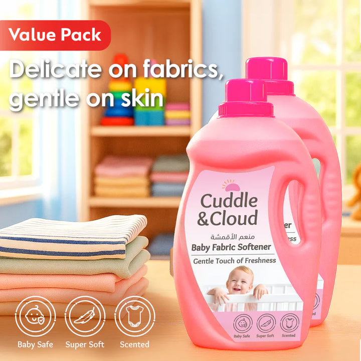 Cuddle & Cloud Baby Fabric Softener 2000ml Pack of 2