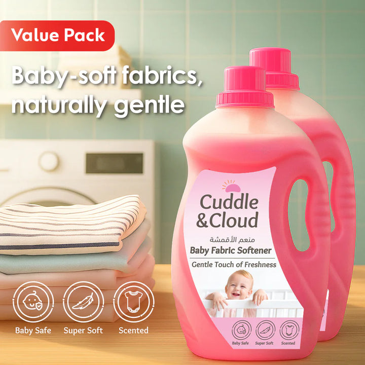 Cuddle & Cloud Baby Fabric Softener 2000ml Pack of 2