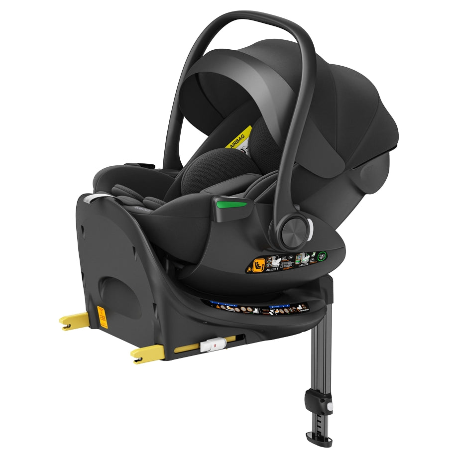 Leclercbaby LUNA Air i-Size Infant Car Seat (Black)