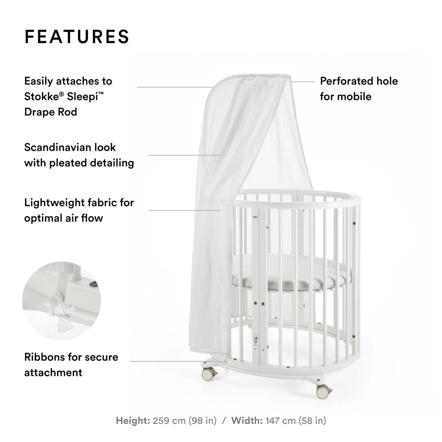 Stokke Sleepi Canopy (White)
