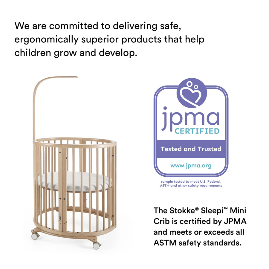 Stokke Sleepi Mini Cot Frame V3 (Natural)