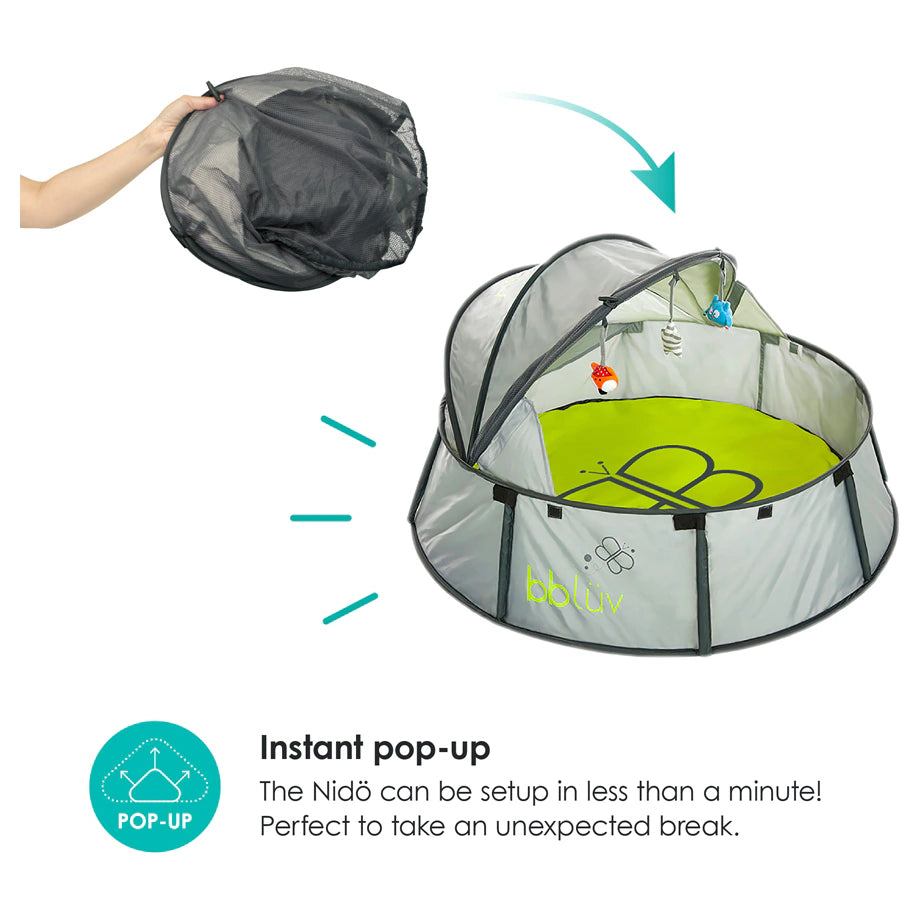 BBLUV Nidö 2-in-1 Travel & Play Tent (0M+)