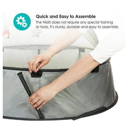 BBLUV Nidö 2-in-1 Travel & Play Tent (0M+)