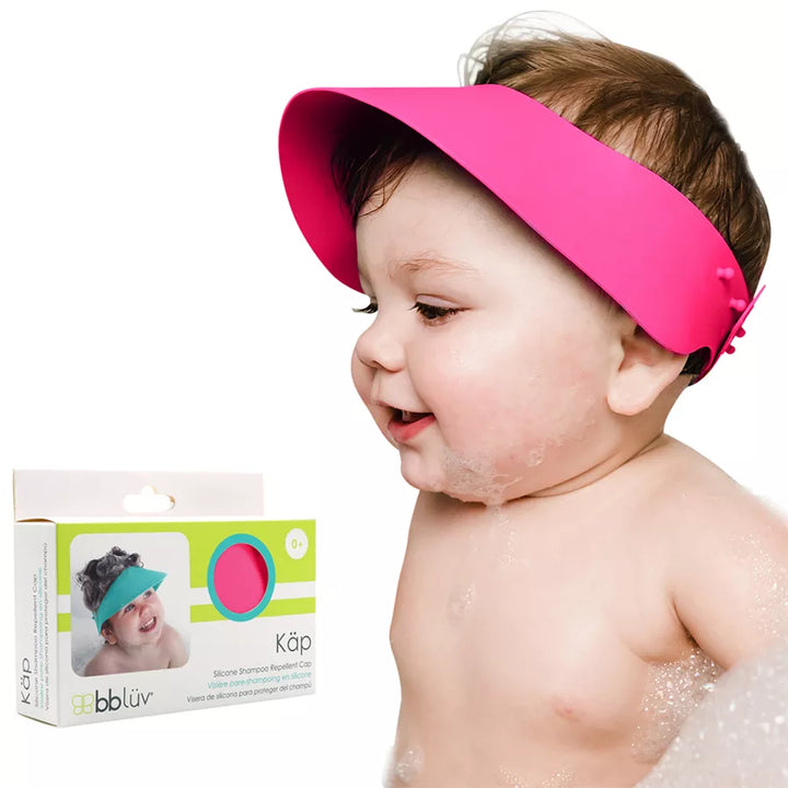 Bbluv Kap Silicone Shampoo Repellant Cap (Pink)