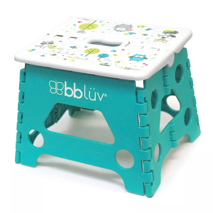 Bbluv Step Foldable Step Stool (Aqua)