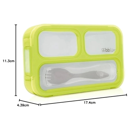Bbluv Bento Lunch Box (Lime)