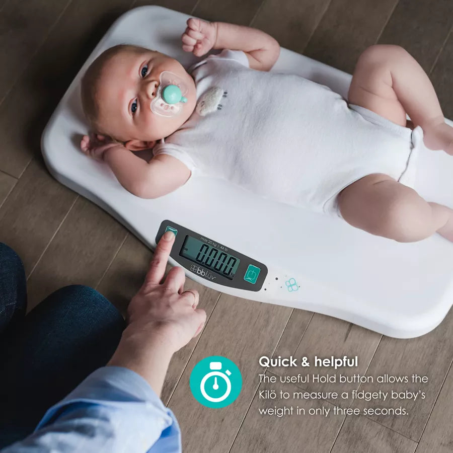 Bbluv Kilo Digital Baby Scale (White)