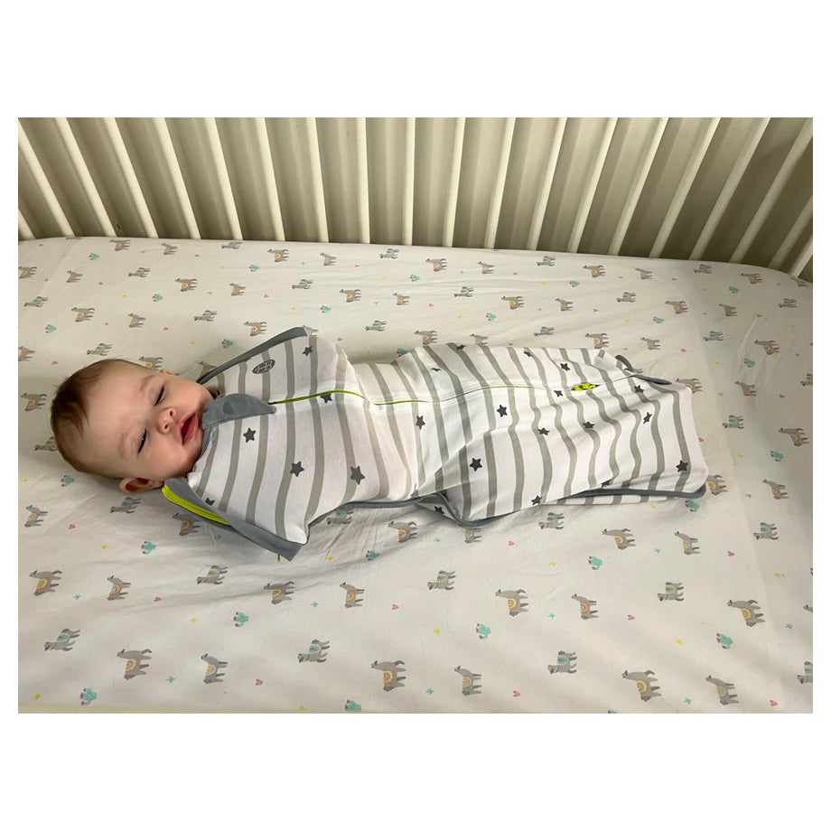Bbluv Sleep - 3-In-1 Evolutive Swaddle with Removable Sleeves (Large)