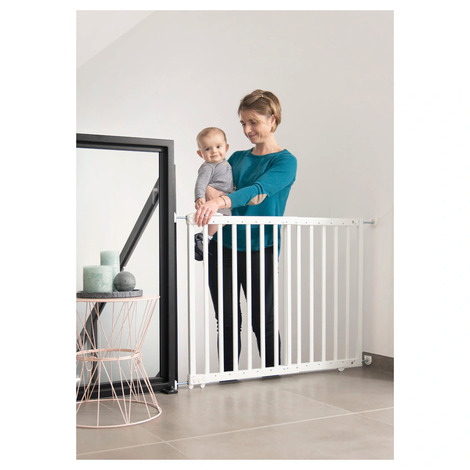 Badabulle Deco Pop Safety Gate (White)