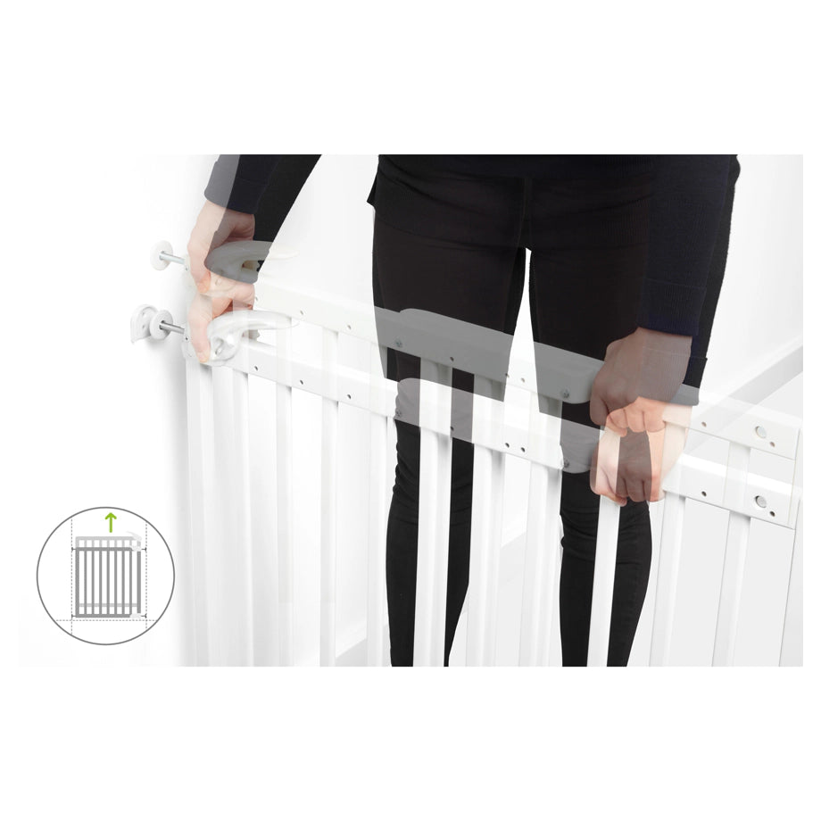 Badabulle Deco Pop Safety Gate (White)