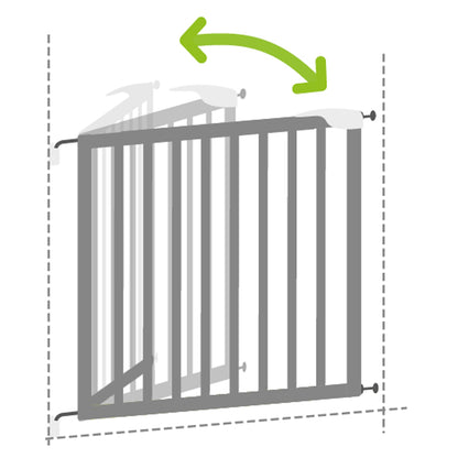 Badabulle Deco Pop Safety Gate (White)