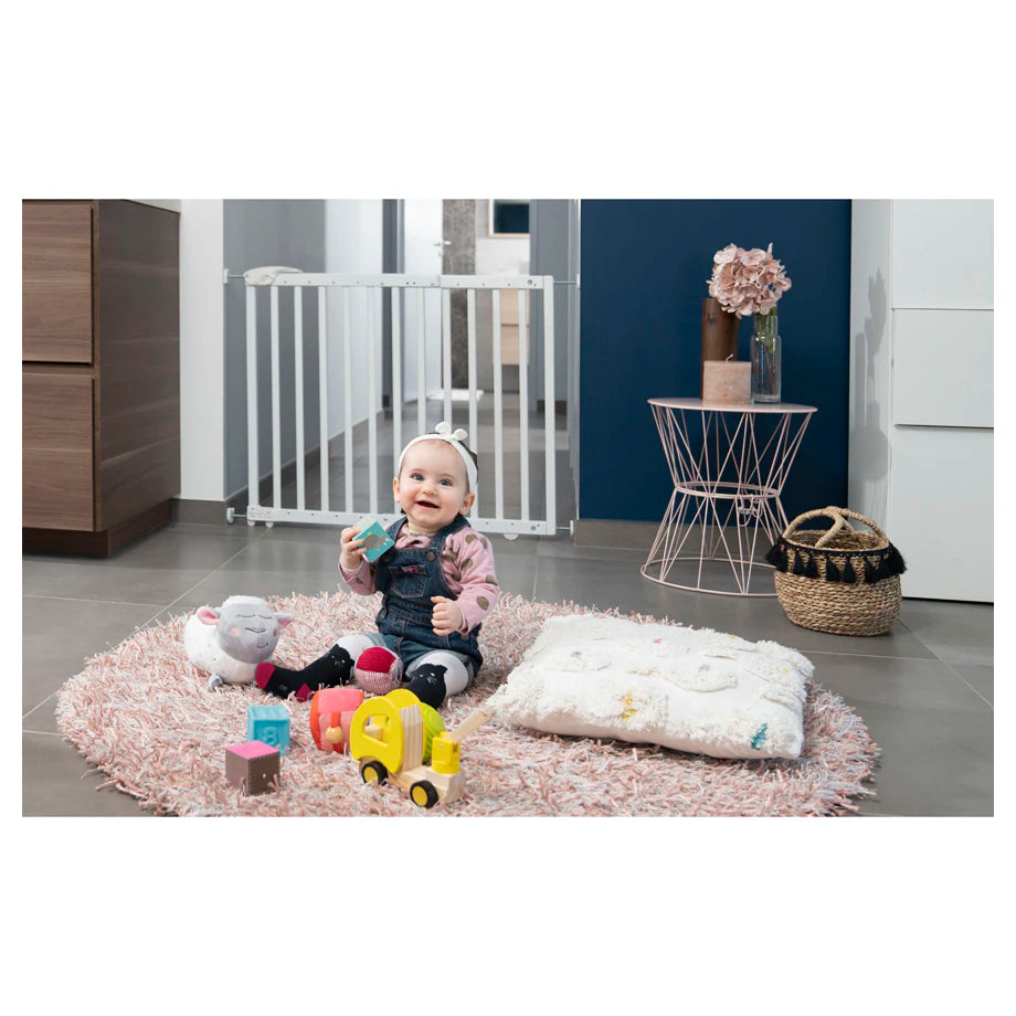 Badabulle Deco Pop Safety Gate (White)